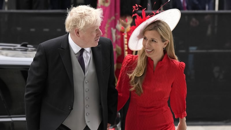 Boris and Carrie Johnson