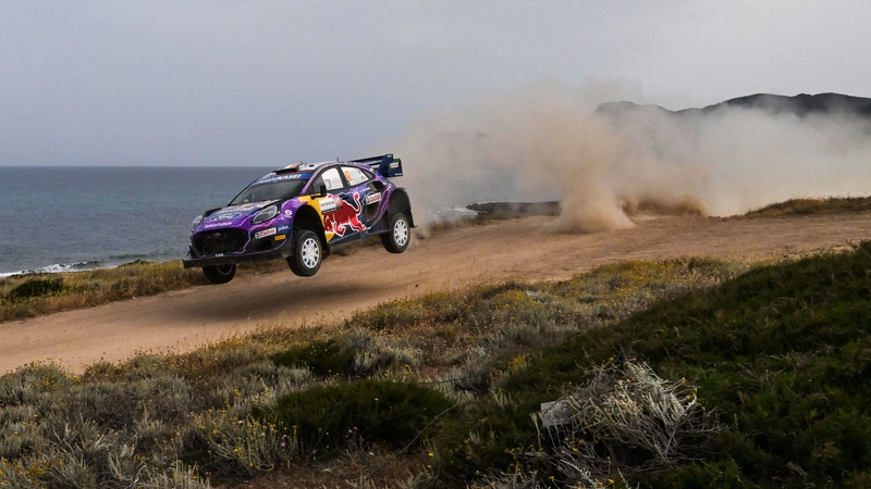 Craig Breen in action in Sardinia