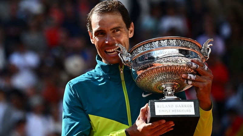 Rafael Nadal dominated in all facets of the match, winning 86 points to his opponent's 55 over three sets