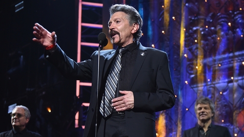Alec John Such, seen here at Bon Jovi's induction into the Rock & Roll Hall of Fame in April 2018