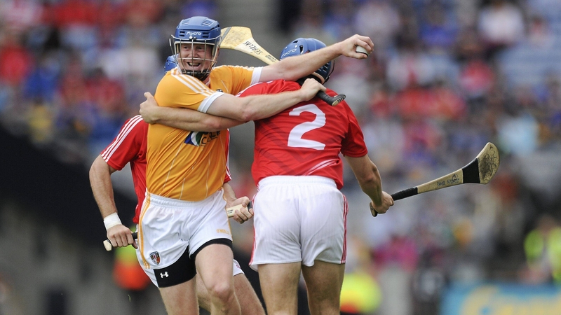 Karl McKeegan pictured in the 2010 All-Ireland quarter-final with Cork