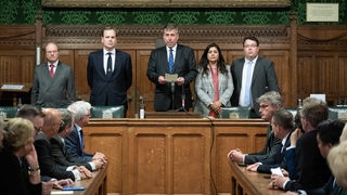 Graham Brady, Chairman of the 1922 Committee of Tory backbenchers, announcing the result of confidence vote
