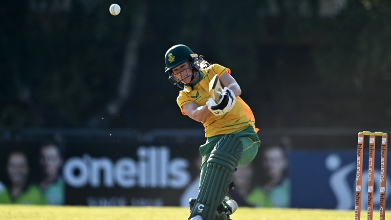 South Africa's Anneke Bosch in action at Pembroke Cricket Club