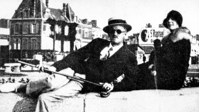 James Joyce and Nora Barnacle, 1930.