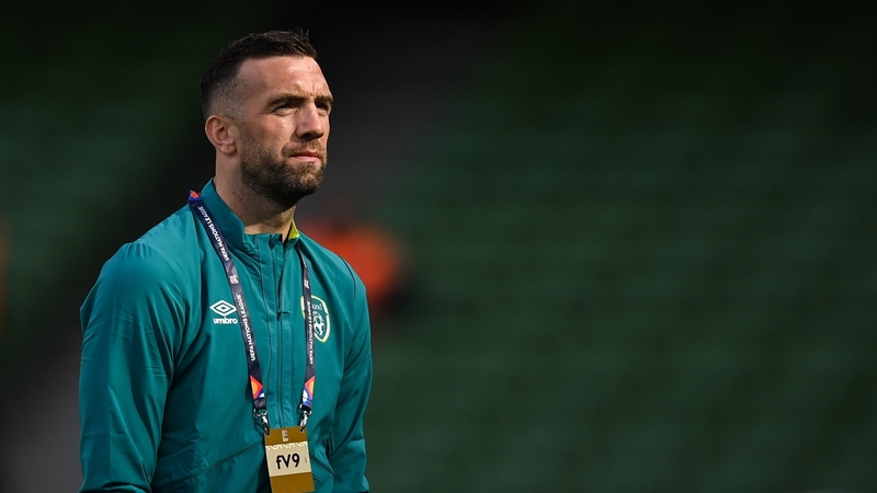 Shane Duffy captains Ireland for the Ukraine game