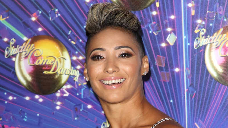 Karen Hauer - "I haven't seen my family for the last two years so it's really touching to bring them here and be able to share this amazing moment with them"