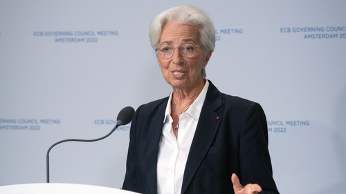 European Central Bank President Christine Lagarde
