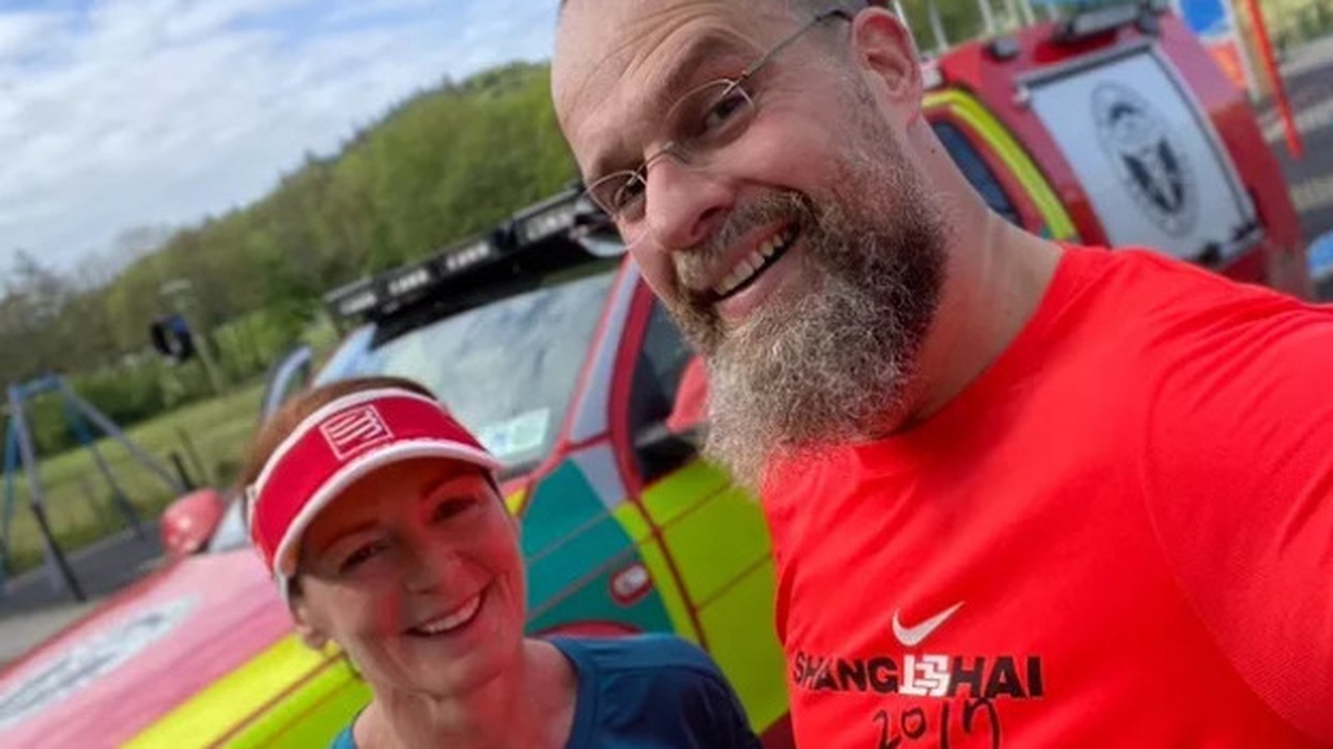 Running With The Person Who Saved My Life