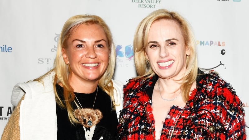 Ramona Agruma and Rebel Wilson pictured together in April