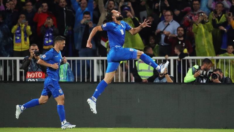 Vedat Muriqi bagged a brace for the hosts