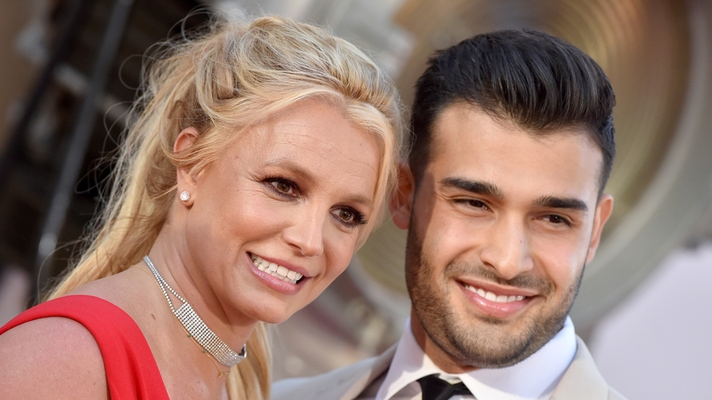 Britney Spears and Sam Asghari (pictured in Hollywood in July 2019) - Became engaged in September last year, with the singer joking that the proposal was "way overdue"