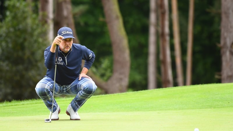 Poulter in action at the Centurion Club