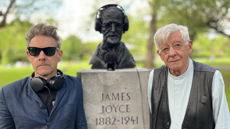 Sauntering with Joyce: Gerry and Daragh Dukes