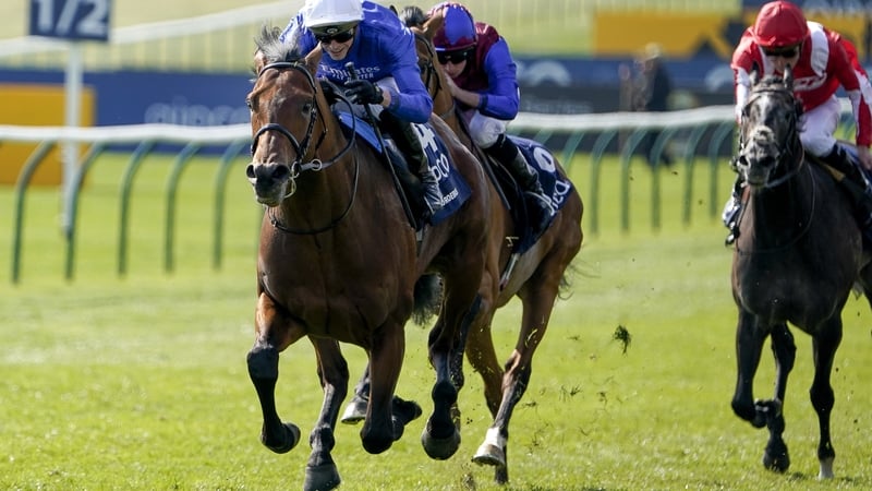 James Doyle and Coroebus win the Guineas in April