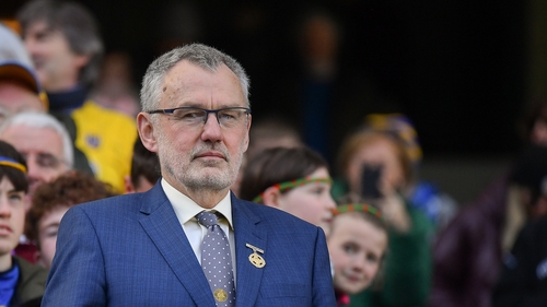 'We will unveil a plaque to commemorate the Wolfe Tone final at Frongoch in 1916 where hundreds of Irish were interred during the Easter rebellion,' said Larry McCarthy