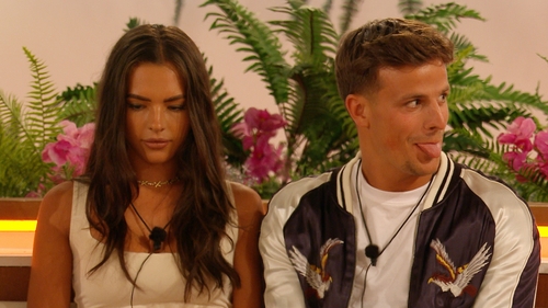 Luca couples up with Gemma on Love Island