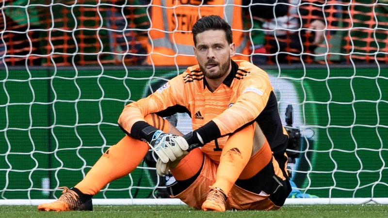 A dejected Gordon after Obafemi's wonder-strike