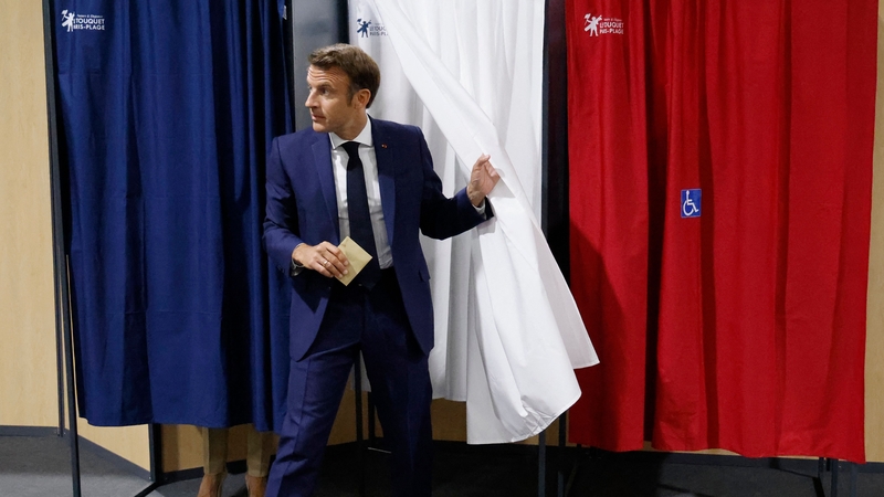 Mr Macron's 'Ensemble!' alliance of centrist parties won 25.75% of the popular vote
