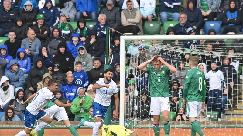 Cyprus took a shock 2-0 lead at Windsor Park