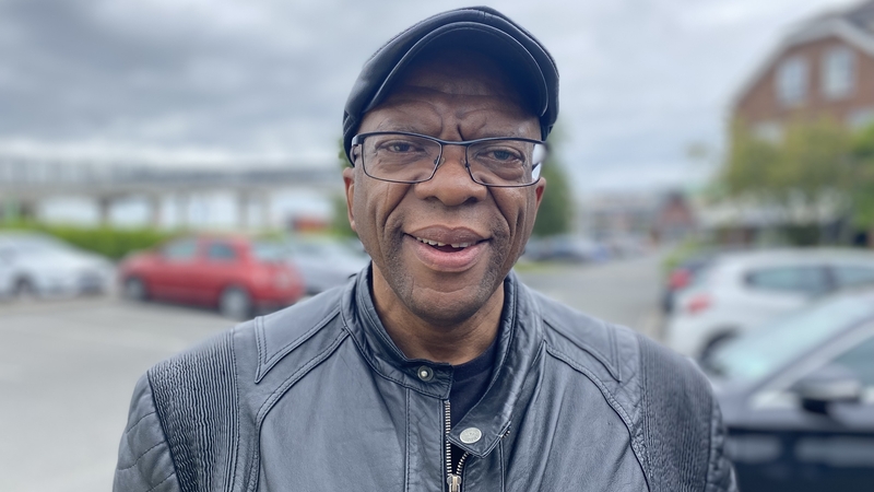 Lucky Khambule from the Movement for Asylum Seekers in Ireland described the situation at the Red Cow Moran Hotel as a violation of human rights