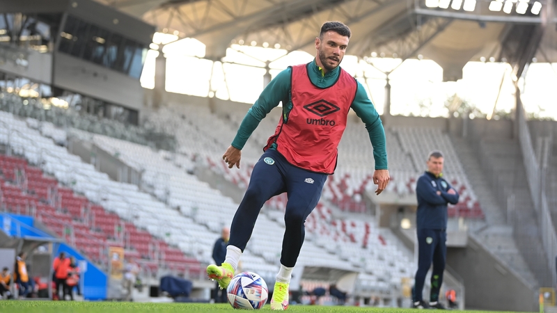 Scott Hogan gets the nod to start up front