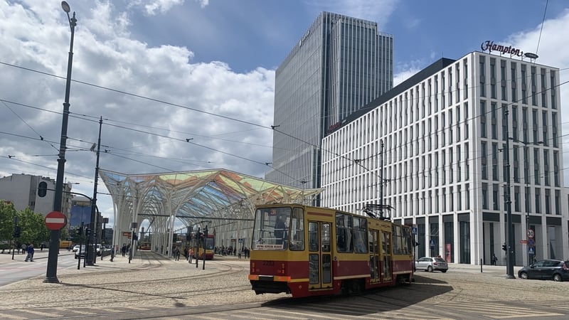 Lodz city centre