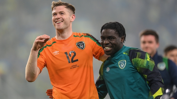 Nathan Collins and Festy Obosele have become squad regulars over the past 12 months