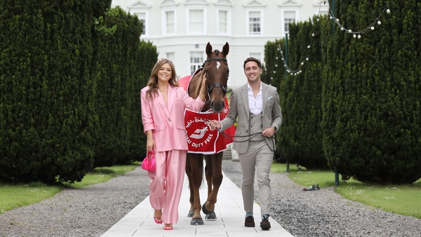 The dazzling duo will lead the fashion pack at this month's Dubai Duty Free Irish Derby Most Stylish competition in association with The K Club.