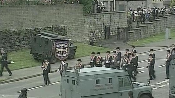 Orange Order parade, Garvaghy Road (1997)