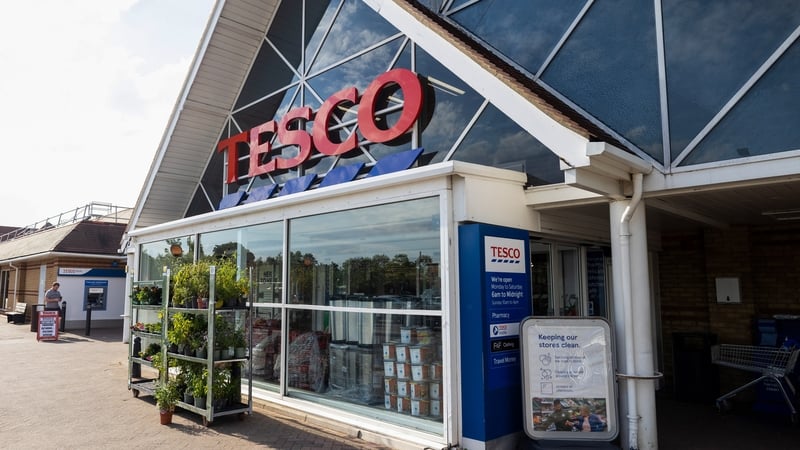 Tesco has reported a 10% increase in first-half core profit