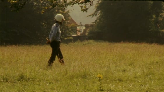 Garda at Phoenix Park crime scene, 1982.