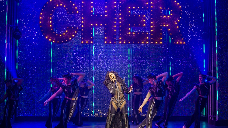 Debbie Kurup as Star in The Cher Show (pic: Pamela Raith)