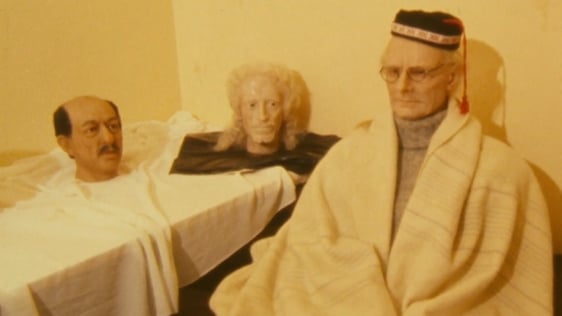 Egyptian President Sadat, Saint Oliver Plunkett, Seán O'Casey in wax (1982)