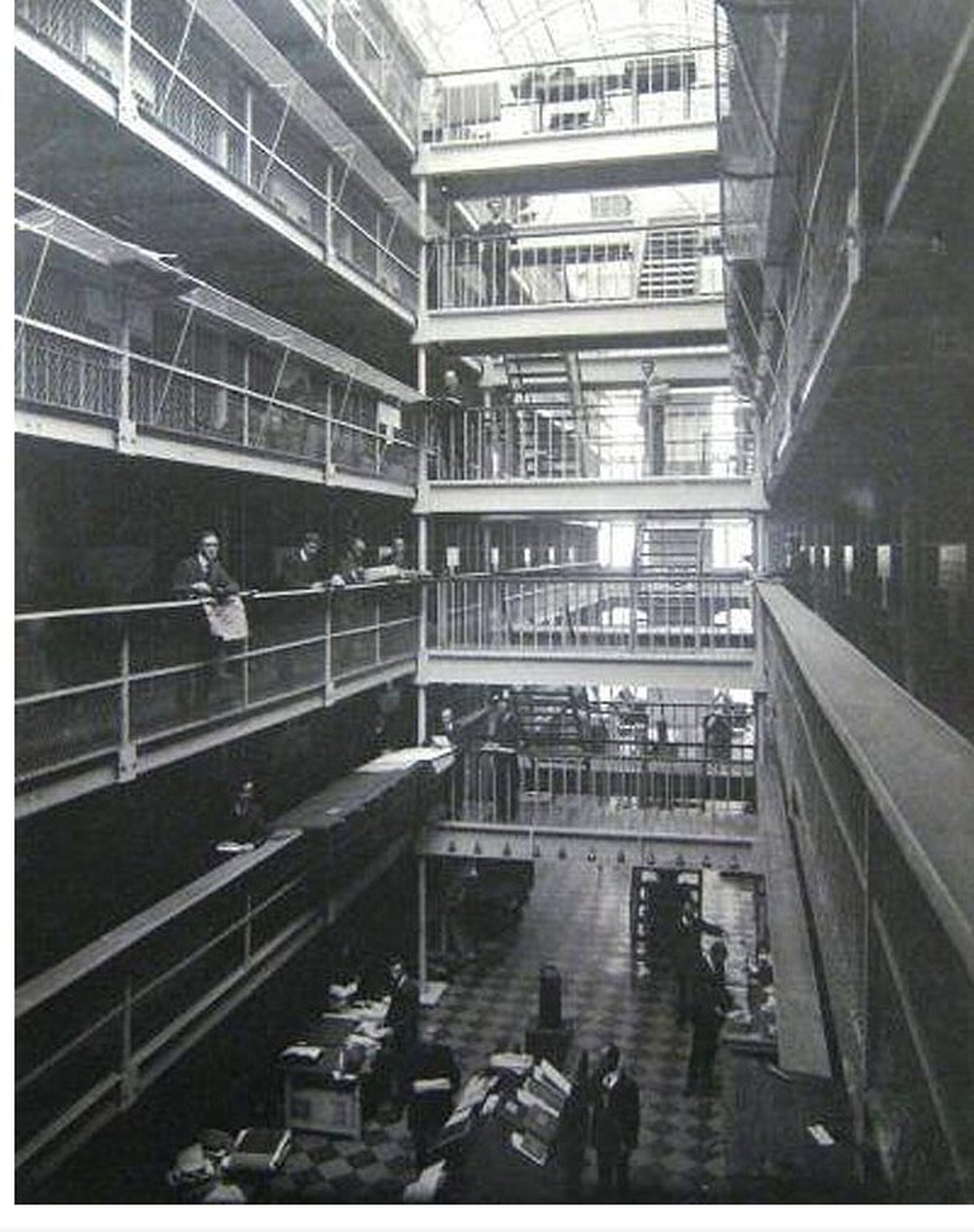 The Public Record Office, 1921: world-class archive storage and retrieval (Credit: The National Archives)
