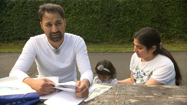 Sabbi Singh, his partner Rupali Kapila and their daughter Asher