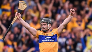 Clare's Tony Kelly celebrates at the full-time whistle