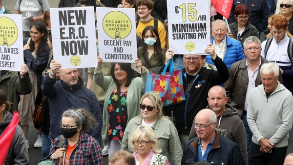 People Before Profit TD Richard Boyd Barrett warned that if the Government does not act on the cost of living there will be more protests (Pic: RollingNews.ie)