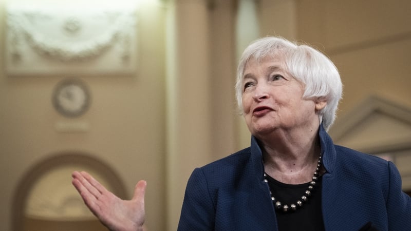 Janet Yellen said she did expect the US economy to slow (File image)