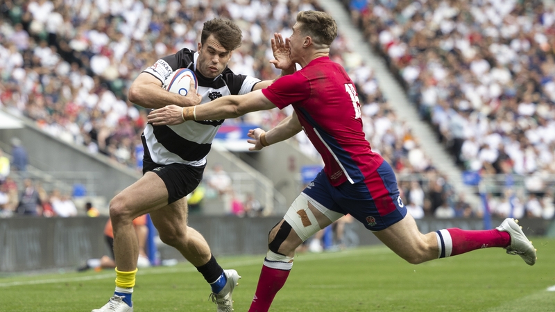 Damien Penaud was one of nine French starters this afternoon