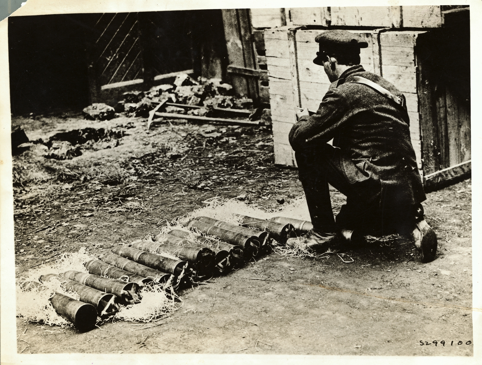 Emmett Dalton had to keep pleading with General Macready for ammunition to keep the bombardment going (Credit: RTÉ Photographic Archive, the Cashman Collection)