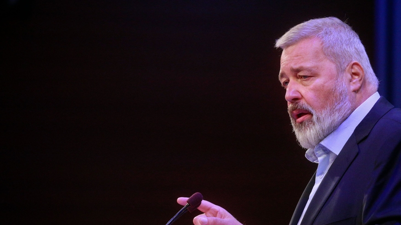 Dmitry Muratov won the prize in 2021 alongside journalist Maria Ressa of the Philippines