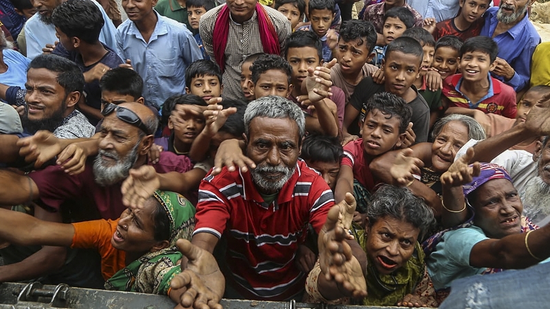 About 5.5 million people have been displaced, of which about 3.7 million are staying in government-run makeshift shelters