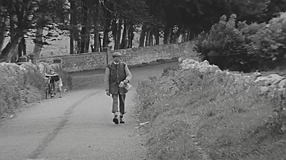 JB Malone follows a walking trail from Glencullen to Glencree in 1962.