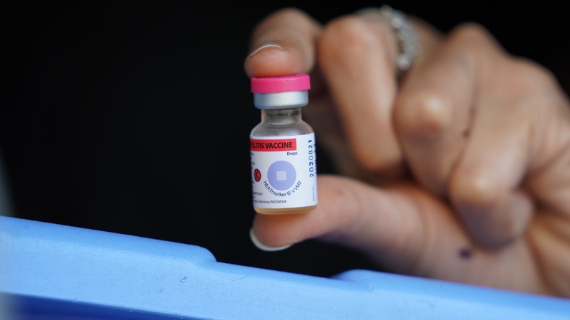 Virus believed to have evolved into what is known as 'vaccine-derived poliovirus'