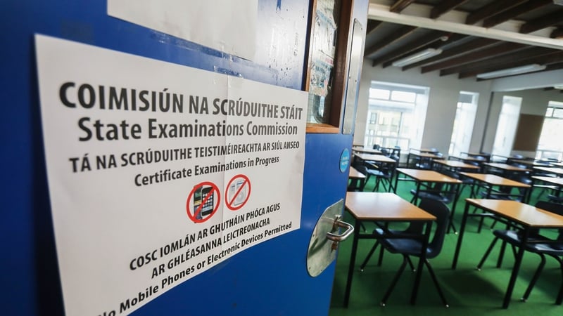 Junior Cycle exams were held in June (File: RollingNews.ie)