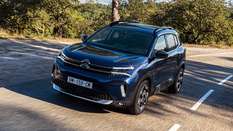 The revised Citroen C5 Aircross.