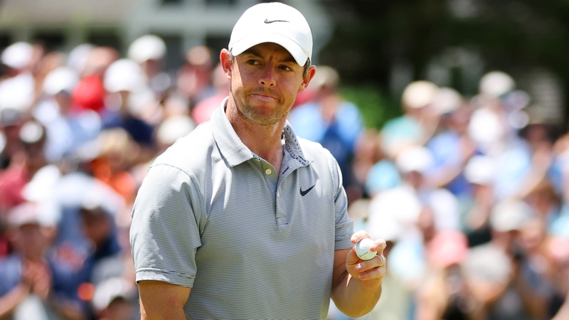 Rory McIlroy shot an eight-under-par first round