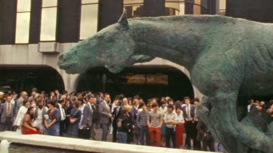 Chariot of Life statue by Oisín Kelly (1982)
