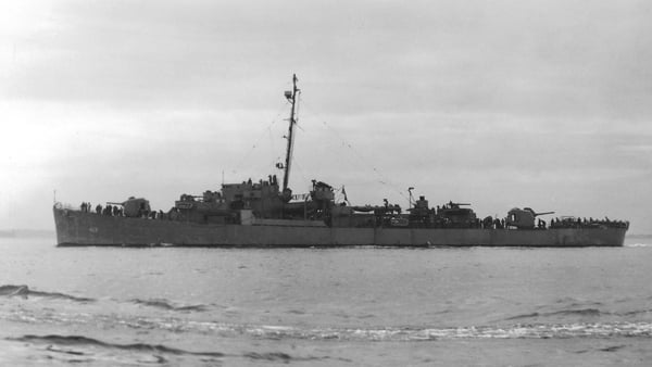 Samuel B Roberts off Boston, circa June 1944 (Pic: Naval History and Heritage Command via US Navy)