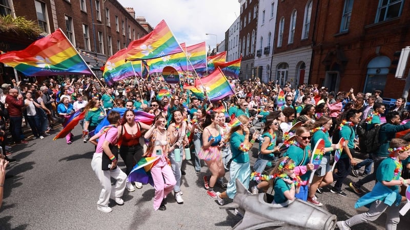 Pride marchers in Dublin in June 2022. Photo: Rolling News